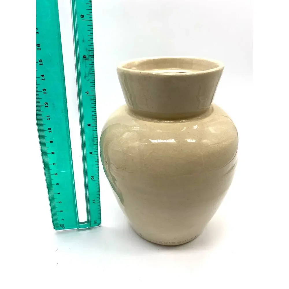 Vintage‎ Weyman's snuff Jar Tobacciana Pottery Vase
